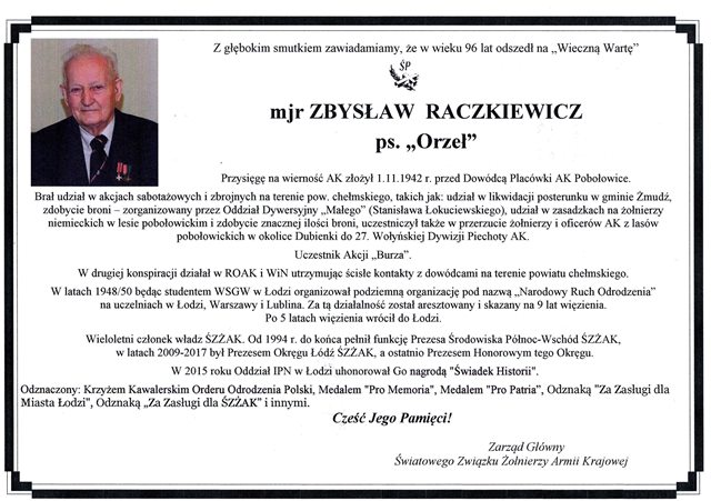 śp. Zbysław Raczkiewicz